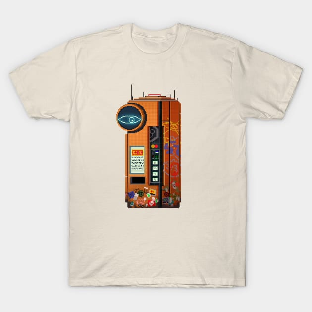 Cyperpunk eye machine T-Shirt by seppuku_doge